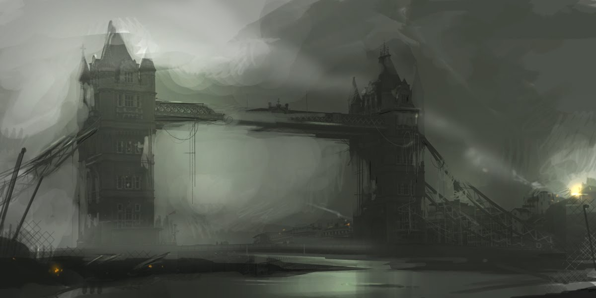 Ruined City after Martian War